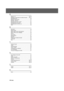 Page 6664-IndexUSERS_FIX.fm3/2/04
R
Rapport L/H ..................................................... 36, 56
Récepteur infrarouge de la télécommande  ..... 36, 37
Refroidissement .................................................... 48
Réinitial. durée lampe  ........................................... 47
Réinitiali. mémoire  ................................................ 47
Remplacement de la lampe  .................................. 54
Remplacement de la pile  ...................................... 53...