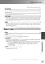 Page 2927
Configuration Menu Functions
Configuration Menu
Setting menu
  
  This can be used to save the current configuration menu settings.   p.22
This retrieves settings stored in the memory.   p.22
This sets automatic adjustment to on or off in order to set whether the projector automatically adjusts
images to their optimum condition when the input signal is changed. The three automatically adjusted
items are Tracking
, Position and Sync. 
This returns all settings in the Image menu to their default...