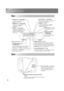 Page 86
Part names and Functions
TW500_English
Rear
Base
•
•• •[D4] port Setup Guide
Connects to the component video 
(YCbCr
 or YPbPr) ports or D 
port of other video equipment.
(Japan only)
•
•• •[InputA]/[Input B]  ports 
Setup Guide
Connects to the component video (YCbCr or 
YPbPr ) ports or RGB ports of other video 
equipment or to a computers video output port.
•
•• •[S-Video] port Setup Guide
Inputs an S-Video signal to the projector 
from other video equipment.
•
•• •[Control (RS-232C)] port  p.26...
