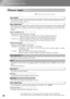 Page 3028
Configuration Menu Functions
Picture menu
Seven different settings can be selected for the Color Mode, to match the images being projected or the 
projection environment.  p.18
These settings can be adjusted if the output level from the connected equipment is weak and the images 
appear dark. The two settings cannot be made simultaneously. You can only select one of them to be 
adjusted.
These adjust the dark and light areas of images
• White Level: Adjusts the brightness of bright shades without...