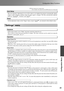 Page 3331
Configuration Menu Functions
Configuration Menu
Settings menu
This sets automatic adjustment to on or off in order to set whether the projector automatically adjusts 
images to their optimum condition when the input signal is changed. The three automatically adjusted 
items are Tracking
 , Position and Sync .
All the adjustment values on the Image menu, except Aspect
, are returned to their default values.
(If the aspect mode is set to Wide, keystone correction cannot be set.) 
This is used to correct...