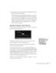 Page 53Fine-Tuning the Projector53
10. To enable your screen logo, select User’s Logo Protect and press 
Enter. Select On and press Enter. 
When this feature is on, the logo appears whenever you turn on 
the projector (if the 
Startup Screen is enabled in the Extended 
menu; see page 54). It also appears when you press the A/V Mute 
button (if you selected the 
Logo for the A/V Mute setting under 
Display in the Extended menu). None of the User’s Logo features 
in the Extended menu can be changed when the...