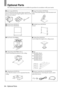 Page 9694 - Optional Parts
Optional Parts
The following optional parts are available for purchase in accordance with your needs.
 Spare Lamp (ELPLP11)
It is recommended that the spare lamp is purchased 
prior to actual need (packaged together with an air fil-
ter and screw driver). Image Presentation (ELPDC03)
Used when projecting paper, OHP documents and 
slides.
 60-inch Screen (ELPSC07)
 80-inch Screen (ELPSC08) Portable Screen (ELPSC06)
50-inch
 Dual Stacker (ELPMB04) Ceiling Plate (ELPFC03)
Used to...