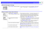 Page 4948
EMP-S1 User’s Guide Troubleshooting > When You Suspect a Problem
fVertical stripes appear in the imagefImage is distorted / Image contains interference
 Has the Tracking
g setting been adjusted?
Set the tracking value until the vertical stripes disappear. ([Menu] button 
Image → Picture Quality → Tracking) sImage menu P.35
 Have the Sync.
g, Tracking
g and 
Position settings been adjusted correctly?
If the configuration menu Image → Auto Setup setting has been set to 
OFF, press the [Auto] button on...