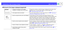 Page 5049
EMP-S1 User’s Guide Troubleshooting > When You Suspect a Problem
fOnly part of the image is displayed (large/small)
 Change the resolution for the laptop 
computer or computer with a LCD screen.
Change the resolution so that the image is displayed in the whole of the 
projection area, or set the image signal to external output only. 
sSelecting the Input Source P.26
 Is the aspect ratio set correctly?
Press the [Aspect] button to set the aspect ratio to 4:3. sProjecting in 
widescreen (changing...