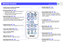 Page 98
EMP-S1 User’s Guide
Remote Controlremote control infrared transmitterTransmits remote control signals.[Aspect] button s P. 2 9Changes the aspect ratio of images from 4:3 to 16:9.[Source] buttons s P. 2 6[Computer]: Switches to the signal source being input 
to the Computer/Component Video port.
[S-Video/Video]: Switches between the signal source 
being input to the S-Video port and the Video port.[E-Zoom] buttons s P. 3 0z : Enlarges part of the image without changing the 
size of the projection...