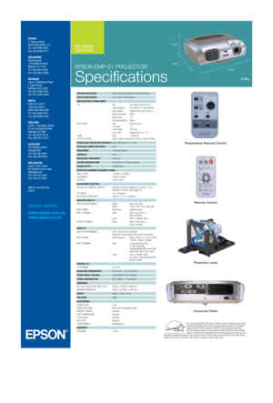 Page 2SYDNEY
3 Talavera Road
North Ryde NSW 2113
Tel: (02) 8899 3666
Fax: (02) 8899 3777
MELBOURNE
Ground Level
1155 Malvern Road
Malvern Vic 3144
Tel: (03) 8823 9200
Fax: (03) 8823 9250
BRISBANE
Level 3, Waterfront Place
1 Eagle Street
Brisbane QLD 4000
Tel: (07) 3360 0219
Fax: (07) 3360 0289
PERTH
Suite 20, Level 3
1060 Hay Street
West Perth WA 6005
Tel: (08) 9480 0418
Fax: (08) 9480 0443
ADELAIDE
Level 1, Carrington House
61-63 Carrington Street
Adelaide SA 5000
Tel: (08) 8237 0518
Fax: (08) 8237 0519...