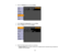 Page 42

3.
Select theNetwork menuandpress Enter.
 4.
Select Network Configuration andpress Enter.
 5.
Select theBasic menuandpress Enter.
 6.
Select thefollowing basicoptions asnecessary:
 •
Projector Nameletsyou enter aname upto16 alphanumeric characterslongtoidentify the
 projector
overthenetwork.
 42 