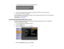 Page 70

Two
displays flashbriefly, thenthismessage appears:
 5.
Fine-tune theimage shape asnecessary usingthearrow buttons onthe control panel.
 6.
When youarefinished, pressEsc.
 Now,
ifnecessary, youcancorrect theimage corners individually usingQuick Corner bypressing the
 arrow
buttons onthe control panel.
 Parent
topic:Image Shape
 Correcting
ImageShape WithQuick Corner
 You
canusetheprojectors QuickCorner settingtocorrect theshape andsize ofan image thatis
 unevenly
rectangular onallsides.
 1.
Turn onthe...