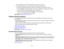 Page 85

You
seeacrosshair onthe screen indicating thecenter ofthe zoom area.
 2.
Use thefollowing buttonsonthe remote controltoadjust thezoomed image:
 •
Use thearrow buttons toposition thecrosshair inthe image areayouwant tozoom into.
 •
Press theE-Zoom +button repeatedly tozoom intotheimage area,enlarging itas necessary.
 •
To pan around thezoomed imagearea,usethearrow buttons.
 •
To zoom outofthe image, presstheE-Zoom –button asnecessary.
 •
To return tothe original imagesize,press Esc.
 Parent...