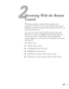 Page 2929
2
Presenting With the Remote 
Control
The projector includes a number of tools to enhance your 
presentation. All of them can be accessed using the remote control, 
which lets you operate the projector from anywhere in the room—up 
to 20 feet (6 meters) away. 
You can use the remote control to adjust the picture and sound 
(page 30) or as a pointer to highlight your presentation (page 33). 
You can also use it as a wireless mouse when projecting from a 
computer (page 35), or to control two or more...