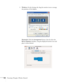 Page 100100Presenting Through a Wireless Network2.Windows: On the Settings tab, drag the monitor icons to arrange 
the positions of the displays.
Macintosh: Click the 
Arrangement button, then de-select the 
Mirror Displays checkbox. Drag the displayed monitor icon and 
place it where desired. 