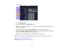 Page 66

Wireless
LAN
 4.
Turn onMail Notification .
 5.
Enter theIPaddress forthe SMTP Server option.
 Note:
Donot use these addresses: 127.x.x.xor224.0.0.0 through255.255.255.255 (wherexis a
 number
from0to 255).
 6.
Select anumber forthe SMTP server PortNumber ,from 1to 65535 (default is25).
 7.
Choose anAddress orEmail Address field,enter thee-mail address, andselect thealerts you
 want
toreceive there.Repeat foruptothree addresses.
 Note:
Youre-mail address canbeupto32 alphanumeric characterslong.
 Note:...