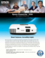 Page 2Epson PowerLite
®
 1830
MULTIMEDIA PROJECTOR
Step up t\be impact o\nf your classroom an\nd boardroom presenta\ntions wit\b t\be Epson \nPowerLite 1830. 
T\bis versatile proje\nctor provides ultra\n bri\f\bt, \bi\f\b quality\n ima\fes, and is rema\nrkably easy to use. \nYour 
presentations will b\ne dynamic in any sett\nin\f, wit\b Epson 3LCD\n, 3-c\bip tec\bnolo\fy, X\nGA resolution and 
3500 lumens color li\n\f\bt output and 3500 \nlumens w\bite li\f\bt ou\ntput
1. T\be PowerLite 1830\n is also capable...