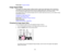 Page 83

Parent
topic:Projection Modes
 Image
Aspect Ratio
 The
projector candisplay images indifferent width-to-height ratioscalled aspect ratios.Normally the
 input
signal fromyourvideo source determines theimages aspectratio.However, forcertain images
 you
canchange theaspect ratiotofityour screen bypressing abutton onthe remote control.
 If
you always wanttouse aparticular aspectratioforacertain videoinputsource, youcanselect itusing
 the
projectors menus.
 Changing
theImage Aspect Ratio
 Available...