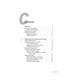 Page 33
-
Contents
Welcome . . . . . . . . . . . . . . . . . . . . . . . . . . . . . . . . . . . . . . 7
Using Your Documentation . . . . . . . . . . . . . . . . . . . . . . . . . . 8
Getting More Information . . . . . . . . . . . . . . . . . . . . . . . . 8
Registration and Warranty . . . . . . . . . . . . . . . . . . . . . . . . . . . 9
Unpacking the Projector . . . . . . . . . . . . . . . . . . . . . . . . . . . . 10
Additional Components . . . . . . . . . . . . . . . . . . . . . . . . . 11
Optional...