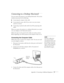 Page 83Appendix A: Connecting to Additional Equipment77
Connecting to a Desktop Macintosh 
You can connect the projector to any desktop Macintosh. This section 
includes instructions for the following:
Connecting the computer video cable 
Connecting the mouse cable (if you want to use your remote 
control as a mouse)
Connecting an optional audio cable (if you’ll be projecting with 
audio)
When you connect the projector to a desktop Macintosh, you cannot 
view your display on the Macintosh monitor.
Follow the...