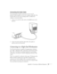 Page 85Appendix A: Connecting to Additional Equipment79
Connecting the Audio Cable
If your presentation includes sound and you want to use the 
projector’s built-in speakers, you can use a computer audio cable. The 
required cable (3.5-mm stereo miniplug cable) is available from 
computer or electronics dealers.
1. Connect one end of the audio cable to the 
Audio In port on the 
projector. 
  
2. Connect the other end of the audio cable to the speaker or 
audio-out jack on the Macintosh.       
Connecting to a...