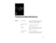 Page 141133
7Technical Specifications General
Type of display Poly-silicon Thin Film Transistor (TFT)
(PowerLite 5300 and 7300 models have a
Micro Lens Array (MLA) built in)
Size of liquid crystal
panels    Diagonal: 1.3 inches (33.6 mm) 
Lens F=2.0–2.3, f=55–72 mm
Resolution PowerLite 5300: SVGA, 800 ´ 600 pixels
PowerLite 7200/7300: XGA, 1024 ´ 768
pixels
Color reproduction 24 bit, 16.7 million colors
Brightness PowerLite 5300/7300: 1200 lumens (ANSI)
PowerLite 7200: 1000 lumens (ANSI)
5300.book  Page 133...