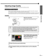 Page 1515
Basic Operations
Adjusting Image Quality
The quality of the screen image can be adjusted as described in the following sections.
When you attach the EPSON cinema filter to the projector and set the EPSON Cinema Filter command to 
ON, the images are adjusted to the optimum tint for movie theater images.
If you do this when a computer is connected and the projector is being used for a presentation, the image will 
appear darker than normal, so remove the cinema filter and change the EPSON Cinema Filter...