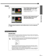 Page 1717
Basic Operations
Procedure
1
Press the [Menu] button on the remote 
control, and then select Aspect Ratio 
from the Video menu.
For details on this operation, refer to “Using the 
Configuration Menus.” (p.29)
2
Press the [ ] and [ ] buttons to set the 
aspect ratio to either 4:3 or 16:9, and 
then press the [Enter] button.
3
After making the adjustment, press the [Menu] button to exit the configuration 
menu.
Automatic setup detects the status of the signals coming from the connected computer and...