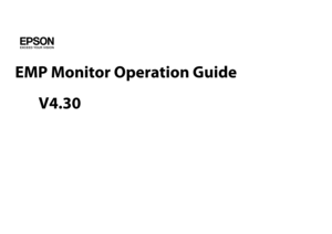 Page 1EMP Monitor Operation Guide
V4.30 