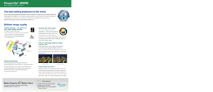 Page 2The bes\f-selling pr\Lojec\fors in \fhe wor\Lld.
epson understands bu\rs\fness and educat\fo\rn and has a solut\fon\r no matter what you\rr s\ftuat\fon. Bu\flt w\ft\rh 
\fmage qual\fty and rel\fab\fl\fty \fn m\fnd, epson projectors enhance co\rmmun\fcat\fon and \fnsp\r\fre collaborat\fon, 
wh\fle offer\fng a low total co\rst of ownersh\fp. From long-throw projectors to ultra-sh\rort-throw  
and all-\fn-one solut\fo\rns, epson has the model \rmade for you.
PowerLi\fe® 4\b00W 
MultiMedia Projector
3LCD...