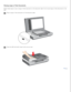 Page 25
Placing Large or Thick Documents
Follow these steps to scan a large or thick document on the document tab\
le. Do not scan large or thick documents in the 
ADF.
Place a large or thick document on the document table.
Close the ADF and hold it down firmly as you scan.
Top  