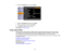 Page 93

3.
Select theExtended menuandpress Enter.
 4.
Select theProjection settingandpress Enter.
 5.
Select aprojection modeandpress Enter.
 6.
Press Menu orEsc toexit themenus.
 Parent
topic:Projection Modes
 Image
Aspect Ratio
 The
projector candisplay images indifferent width-to-height ratioscalled aspect ratios.Normally the
 input
signal fromyourvideo source determines theimages aspectratio.However, forcertain images
 you
canchange theaspect ratiotofityour screen bypressing abutton onthe remote control....