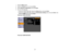 Page 67

1.
Press theMenu button.
 2.
Select theNetwork menuandpress Enter.
 3.
Select Network Configuration andpress Enter.
 4.
Doone ofthe following:
 •
PowerLite 1940W/1950/1960: SelecttheOthers Menuandpress Enter.
 •
PowerLite 1945W/1955/1965: SelecttheAdministrator Settingmenuandpress Enter,then
 select
theSNMP menuandpress Enter.
 PowerLite
1940W/1950/1960
 PowerLite
1945W/1955/1965
 67 