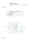 Page 1818Welcome
Projector Dimensions
Use the dimensions below to guide you in placing or installing the 
projector.
 
 0.22 in. (5.5 mm)
 14.5 in. 
(369 mm)
 11.5 in. (292 mm)
19.0 in. (483 mm)  6.7 in. 
(170 mm)
 7.0 in. 
(177 mm) With slide plate
 0.33 in. (8.3 mm) 