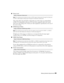 Page 45Making Detailed Adjustments45
■Setup Level
Note: This setting can be used only when an NTSC signal is being input through the Video port, 
or when a video signal is being input through the Component video ports.
This setting adjusts the threshold at which dark areas of the image are rendered black 
(0 IRE). For compatibility with most DVD and video equipment sold in the United 
States, leave this setting at 0%. Check your video equipment’s specifications to be sure of 
the correct setting. 
■EPSON Super...