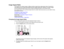 Page 85

Image
Aspect Ratio
 The
projector candisplay images indifferent width-to-height ratioscalled aspect ratios.Normally the
 input
signal fromyourvideo source determines theimages aspectratio.However, forcertain images
 you
canchange theaspect ratiotofityour screen bypressing abutton onthe remote control.
 If
you always wanttouse aparticular aspectratioforacertain videoinputsource, youcanselect itusing
 the
projectors menus.
 Changing
theImage Aspect Ratio
 Available
ImageAspect Ratios
 Parent...