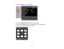 Page 98

3.
Select theSettings menuandpress Enter.
 4.
Select theGeometric Correction settingandpress Enter.
 5.
Select theArc Correction settingandpress Enter.Then press Enter again.
 You
seetheArc Correction adjustment screen.
 98 