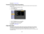 Page 86

Parent
topic:Projection Modes
 Changing
theProjection ModeUsing theMenus
 You
canchange theprojection modetoflip the image overtop-to-bottom and/orleft-to-right usingthe
 projector
menus.
 1.
Turn onthe projector anddisplay animage.
 2.
Press theMenu button.
 3.
Select theExtended menuandpress Enter.
 4.
Select theProjection settingandpress Enter.
 5.
Select aprojection modeandpress Enter.
 6.
Press Menu orEsc toexit themenus.
 Parent
topic:Projection Modes
 Image
Aspect Ratio
 The
projector candisplay...