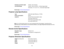 Page 111

Keystone
correction angle
 Vertical:
±30 °(manual)
 Lens
ShiftRange
 Vertical:
-96.3%to96.3% ×Vertical imageheight
 Horizontal:
-47.1%to47.1% ×Horizontal imageheight
 Parent
topic:Technical Specifications
 Projector
LampSpecifications
 Type
 UHE
(Ultra HighEfficiency, E-TORL)
 Power
consumption
 230
W
 Lamp
life
 Normal
PowerConsumption mode:
 Up
toabout 4000hours
 ECO
Power Consumption mode:
 Up
toabout 5000hours
 Note:
Turnoffthis product whennotinuse toprolong thelifeofthe projector. Lamplifewill...