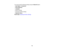 Page 115You cannot reset the following settings using the
Reset Alloption:
• Input Signal - Component
• Panel Alignment
• Language
• Memory settings
• Saved lens position settings
• Operation Hours
Parent topic: Adjusting the Menu Settings
115 