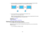 Page 602. Move the thumbstick on the control panel up or down to display the keystone adjustment sliders,
then continue moving the thumbstick up or down to adjust the image shape.
3. Push in the thumbstick on the control panel to set the keystone value. After correction, your image is slightly smaller.
Note: If the projector is installed out of reach, you can also correct the image shape with the remote
control using the Keystonesettings in the projector menus.
Parent topic: Image Shape
Related references...