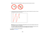 Page 168Note:
For the most accurate calibration, make sure you touch the center of the circle.
7. Touch the center of the next circle, then repeat. When you get to the bottom of the column, the next circle appears at the top of a new column.
Note: Make sure you are not blocking the signal between the pen and the interactive receiver (next
to the projection window on the projector).
If you make a mistake, press the Escbutton on the remote control to go back to the previous circle.
To restart the calibration...