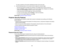 Page 93

You
seeacrosshair onthe screen indicating thecenter ofthe zoom area.
 2.
Use thefollowing buttonsonthe remote controltoadjust thezoomed image:
 •
Use thearrow buttons toposition thecrosshair inthe image areayouwant tozoom into.
 •
Press theE-Zoom +button repeatedly tozoom intotheimage area,enlarging itas necessary.
 Press
andhold theE-Zoom +button tozoom inmore quickly.
 •
To pan around thezoomed imagearea,usethearrow buttons.
 •
To zoom outofthe image, presstheE-Zoom –button asnecessary.
 •
To return...