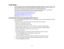 Page 74

Image
Shape
 You
canproject anevenly rectangular imagebyplacing theprojector directlyinfront ofthe center ofthe
 screen
andkeeping itlevel. Ifyou place theprojector atan angle tothe screen, ortilted upordown, oroff
 to
the side, youmay need tocorrect theimage shape forthe best display quality.
 When
youturn onautomatic keystonecorrection inyour projectors Settingsmenu,yourprojector
 automatically
correctskeystone effectswhenyoureposition theprojector.
 Automatically
CorrectingImageShape WithScreen Fit...