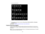 Page 75

You
seeascreen likethis:
 5.
Use thebuttons onthe screen toadjust theFocus ,Zoom ,Vertical LensShift,and Horizontal
 Lens
Shiftfeatures.
 Parent
topic:Controlling aNetworked ProjectorUsingaWeb Browser
 Crestron
RoomView Support
 If
you areusing theCrestron RoomView networkmonitoring andcontrol system, youcansetupyour
 projector
foruse onthe system. Crestron RoomView letsyou control andmonitor yourprojector usinga
 web
browser.
 Note:
Youcannot usetheEpson WebControl featureorthe Message Broadcasting...