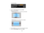 Page 99

You
seethisscreen:
 6.
Select theCorner Typesetting andpress Enter.
 7.
Select oneofthe following:
 •
Horizontal Cornerwhenthesurfaces lineuphorizontally
 •
Vertical Cornerwhenthesurfaces lineupvertically
 8.
Press theEsc button toreturn tothe Corner Wallmenu screen.
 9.
Select theCorrect Shapesettingandpress Enter.
 99   