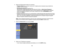 Page 596. Select the following basic options as necessary:
•Projector Name lets you enter a name up to 16 alphanumeric characters long to identify the
projector over the network.
• Web Remote Password (PowerLite Pro
G6070W/G6170/G6270W/G6470WU/G6570WU/G6770WU) or Web Control Password
(PowerLite Pro G6870/G6970WU) lets you enter a password up to 8 alphanumeric characters
long for accessing the projector over the web. (Default user name is EPSONWEB; default
password is admin.)
• Projector Keyword (PowerLite Pro...