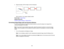 Page 642. Adjust the slider until the image is evenly rectangular.
After correction, your image is slightly smaller.
Parent topic: Image Shape
Related references
Projector Feature Settings - Settings Menu
Correcting Image Shape with the Keystone Buttons You can use the projectors keystone correction buttons to correct the shape of an image that is
unevenly rectangular on the sides.
Note:To provide the best possible image quality, adjust the projectors position to correct the image
shape. If this isnt possible,...