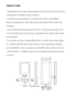 Page 3Quick Guide 
1.Plug Earphone into the  jack on bottom right of  your device , then turn power switch to
on  and  the m ark of  AGPtEK  will show on Screen. 
2
.E

ach time you press  the button, it will bring  you to one of its nine different
functions, including Music, Video,  Radio, Pictures, Recordings, EBook, Folder, Tools, 
and Setting. 
3
.Pre

ss the button when choosing the icon “music” to start its function,  and you will
see a list including items such as  all songs,  create playlist,  artists,...