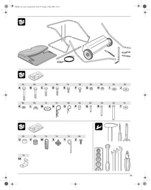 Page 649
Agrifab_A4_Lawn_sweeper.book  Seite 49  Freitag, 4. März 2005  5:30 17 