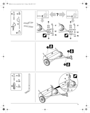 Page 851
Agrifab_A4_Lawn_sweeper.book  Seite 51  Freitag, 4. März 2005  5:30 17 