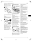Page 4Istruzioni per luso – Spazzatrice per prati e foglie  Italiano
15
I
Togliere il dado di sicurezza (2) e la 
rondella (3).
Togliere la ruota. Una rondella (4) si 
trova direttamente dietro la ruota.
Modello C (fig. 6)
Con un cacciavite togliere il coprimozzo 
(1).
Togliere la rosetta di sicurezza (2) e la 
rondella (3).
Togliere la ruota. Una rondella (4) si 
trova direttamente dietro la ruota.
(fig. 7)
Pulire la scatola della ruota e gli 
elementi di trasmissione (rimuovere il 
grasso vecchio)....