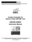 Page 1
PO Box 16460, Portland, OR  97292-0460
  

 
503-254-6600 

   
Fax 503-255-2615  
Combo Controller for 
Electric Pulse UEP-MC Tool 
UECD-4800 
Instruction Manual 
 www.aimco-global.com 
